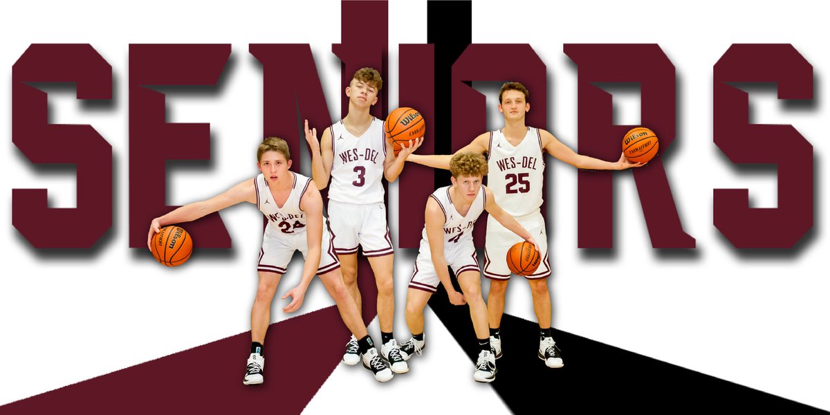 wd_basketball's tweet photo. GAMEDAY! It’s senior night! Come out and celebrate our Warrior seniors. Thank you for 4 amazing years Keegan, Zach, Mitchell, Caeden, and Lydia! #family

⏱6PM
📍Richard E. Johnson Gym
🏀Southern Wells https://t.co/kKuUfVsJlT