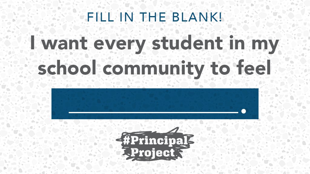 PrincipalProj's tweet photo. What type of environment do you strive to create for Ss? #KidsDeserveIt #WeLeadEd https://t.co/e5jjKuXv95