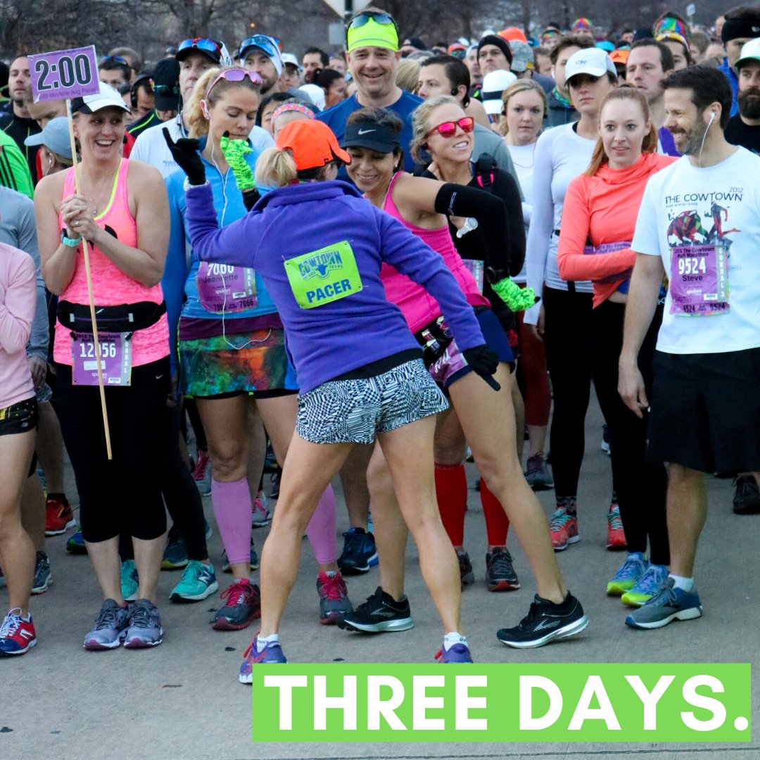 thecowtown's tweet image. 17 spots left in The 2020 Cowtown Marathon, less than 100 spots remaining for The Cowtown Adults 5K.  Sign up soon: buff.ly/327SSpl