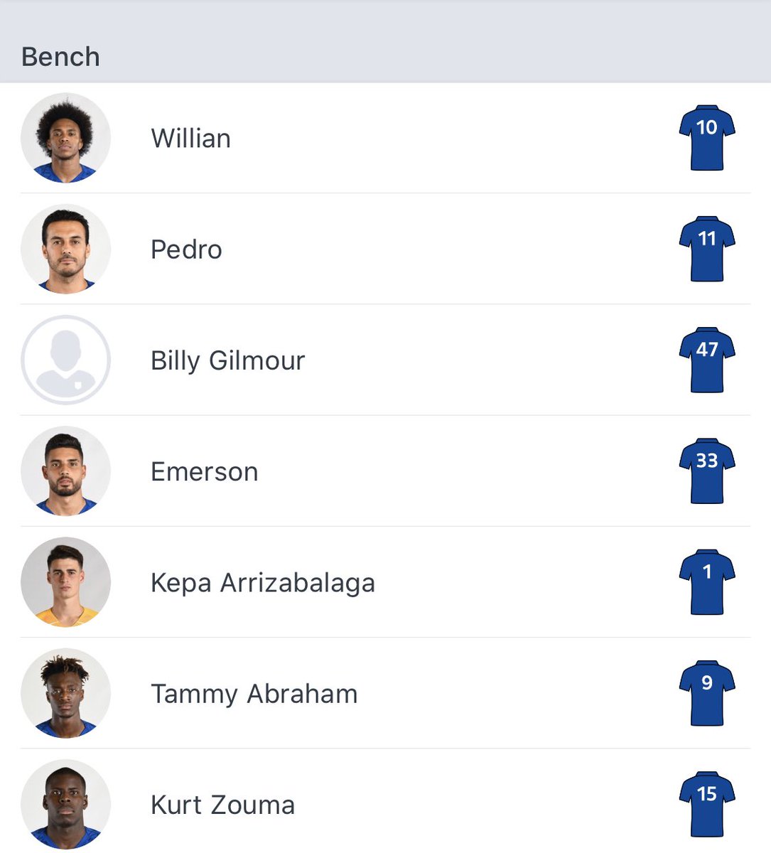 PLThisWeek's tweet image. Is there anyone you want to see off the bench in this second half?👀 #CHEBAY