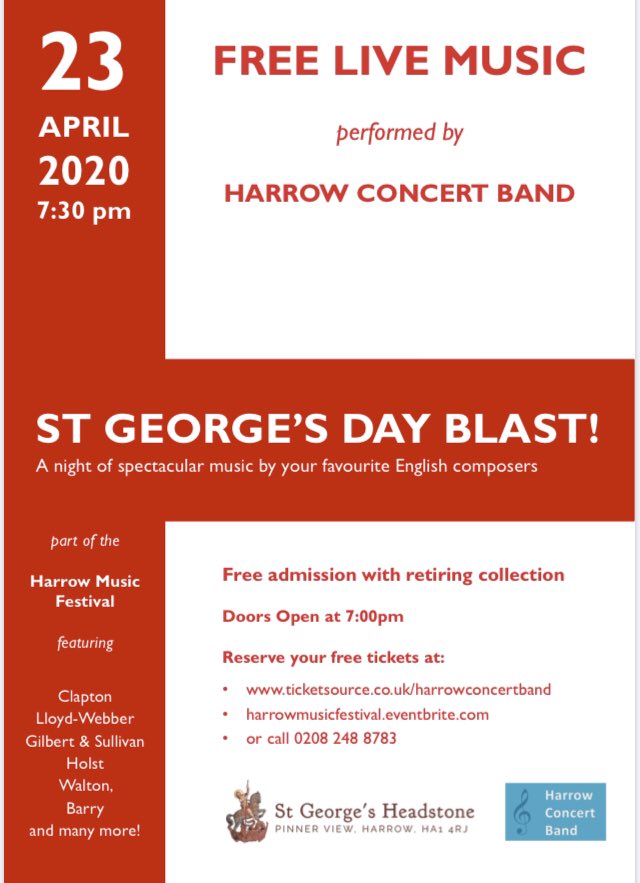 HarrowBand tweet picture