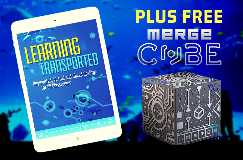 JaimeDonally's tweet photo. Get your #LearningTransported book at #IDEAcon and receive a FREE #MergeCube. #ARVRinEDU https://t.co/8JS3d3z1HX