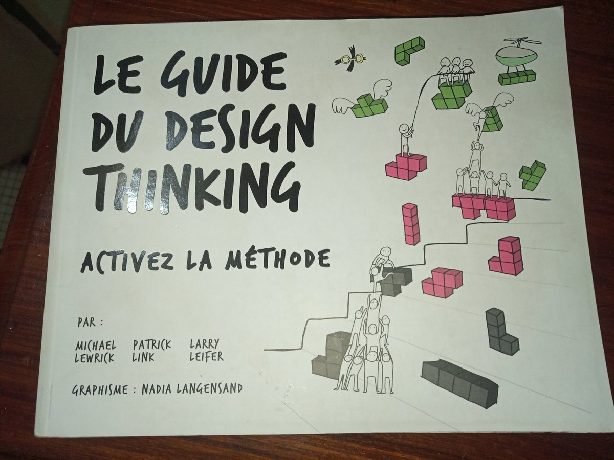It's done! 

400 pages sur le guide du Design Thinking avec une méthodo et des cas pratiques.

 #DesignThinkers #Casestudies #InnovationProcess