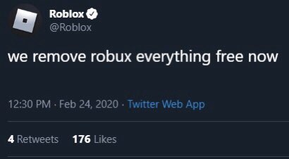 Roblox Trading News on X: Wholesome free robux twitter bot moment