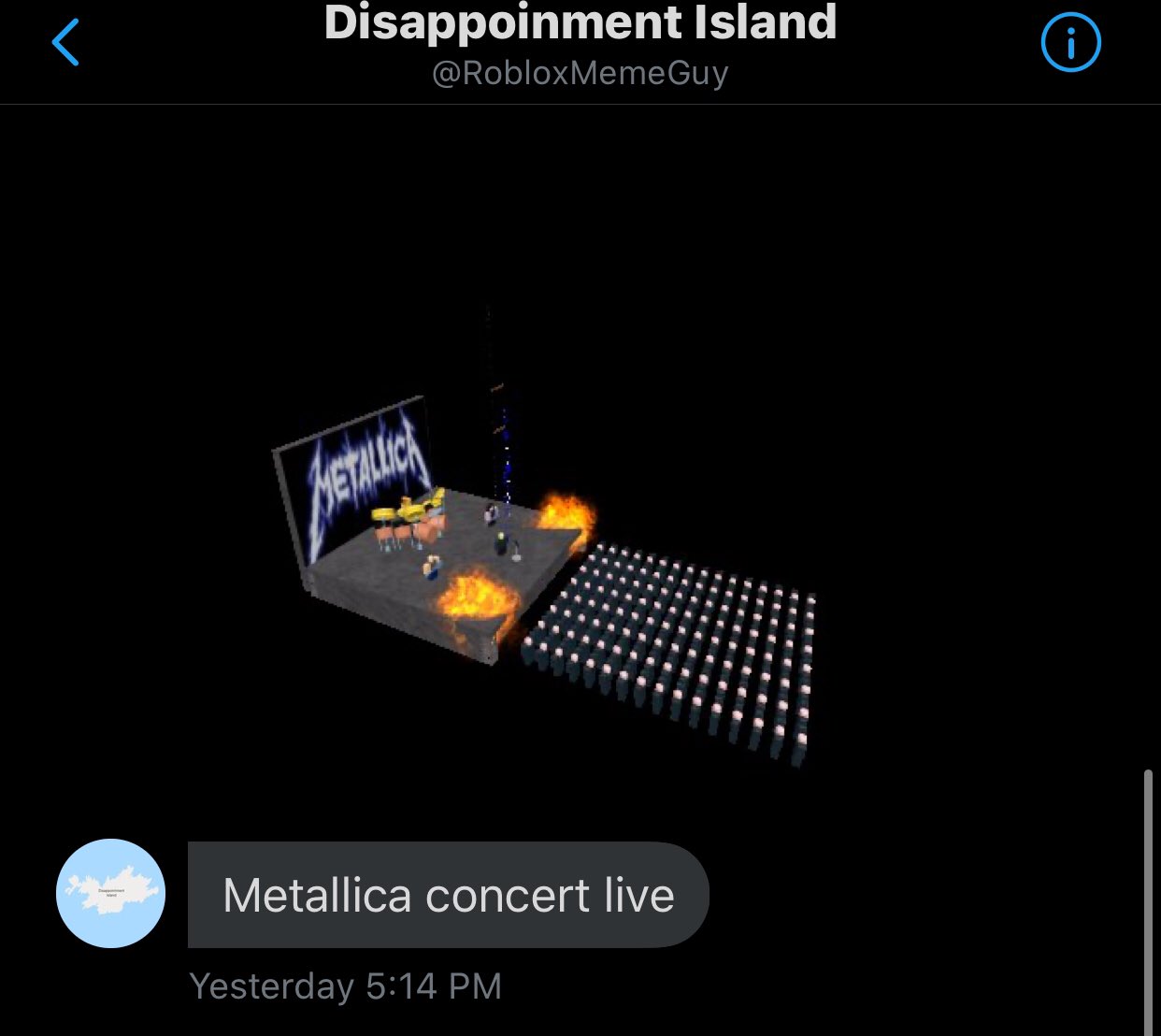 News Roblox On Twitter Metallaca Is Doing A Concerto In Roblox - metallica roblox