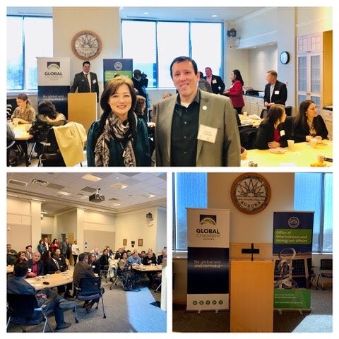 Thank you City of Aurora, Mayor Mike Coffman, Ricardo Gambetta &amp; the Office of International &amp; Immigrant Affairs for the interesting dialogue with #GlobalChamber attendees #trade #export #immigration <a href="/camposcorner/">Jeffrey Campos</a> <a href="/AuroraGov/">City of Aurora, CO</a> <a href="/AuroraEDC/">Aurora EDC</a>