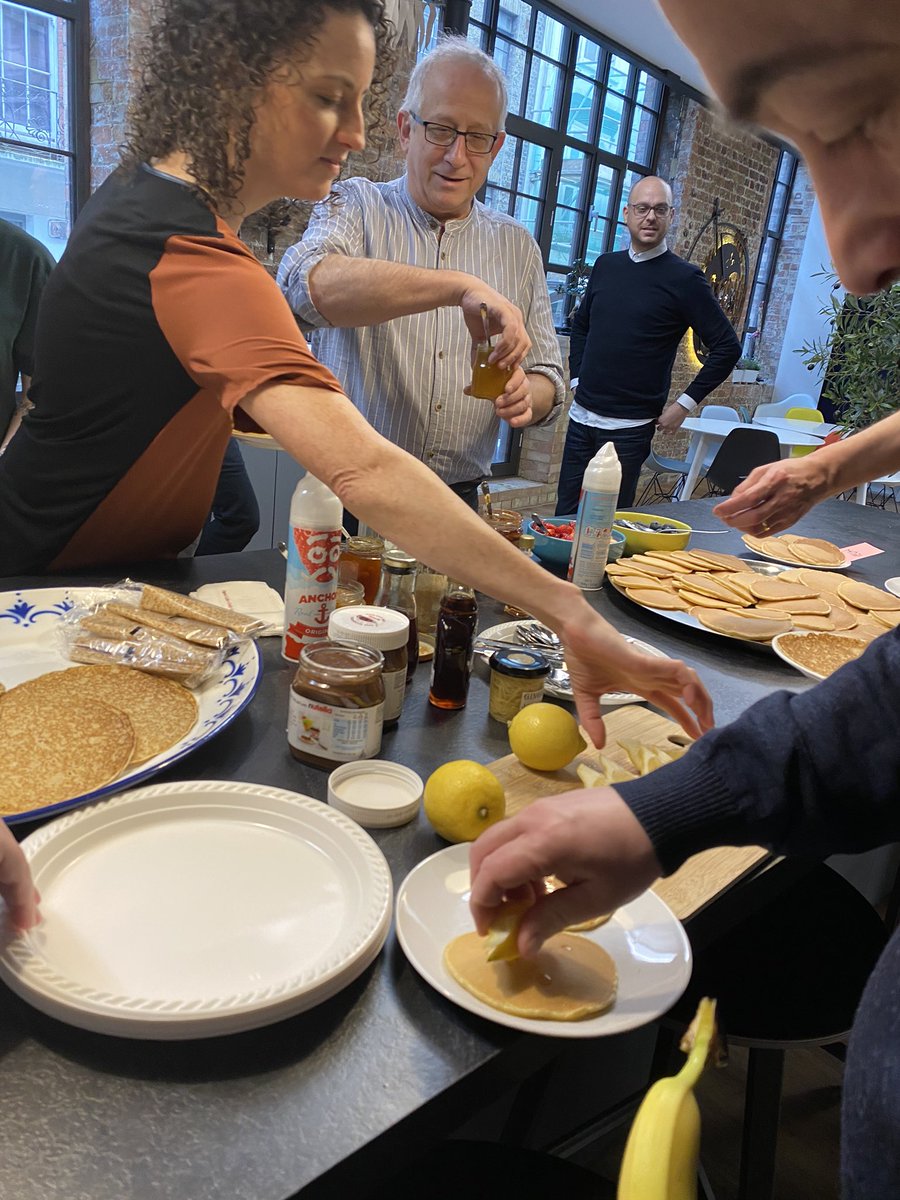 Carla_IBIGroup's tweet photo. Celebrating #PancakeDay in our #LondonStudio @ibigroup with homemade pancakes and homemade jams and some authentic Canadian #maplesyrup #happyDay #london #UK #HappyPancakeDay https://t.co/DN0uh2yJ0J