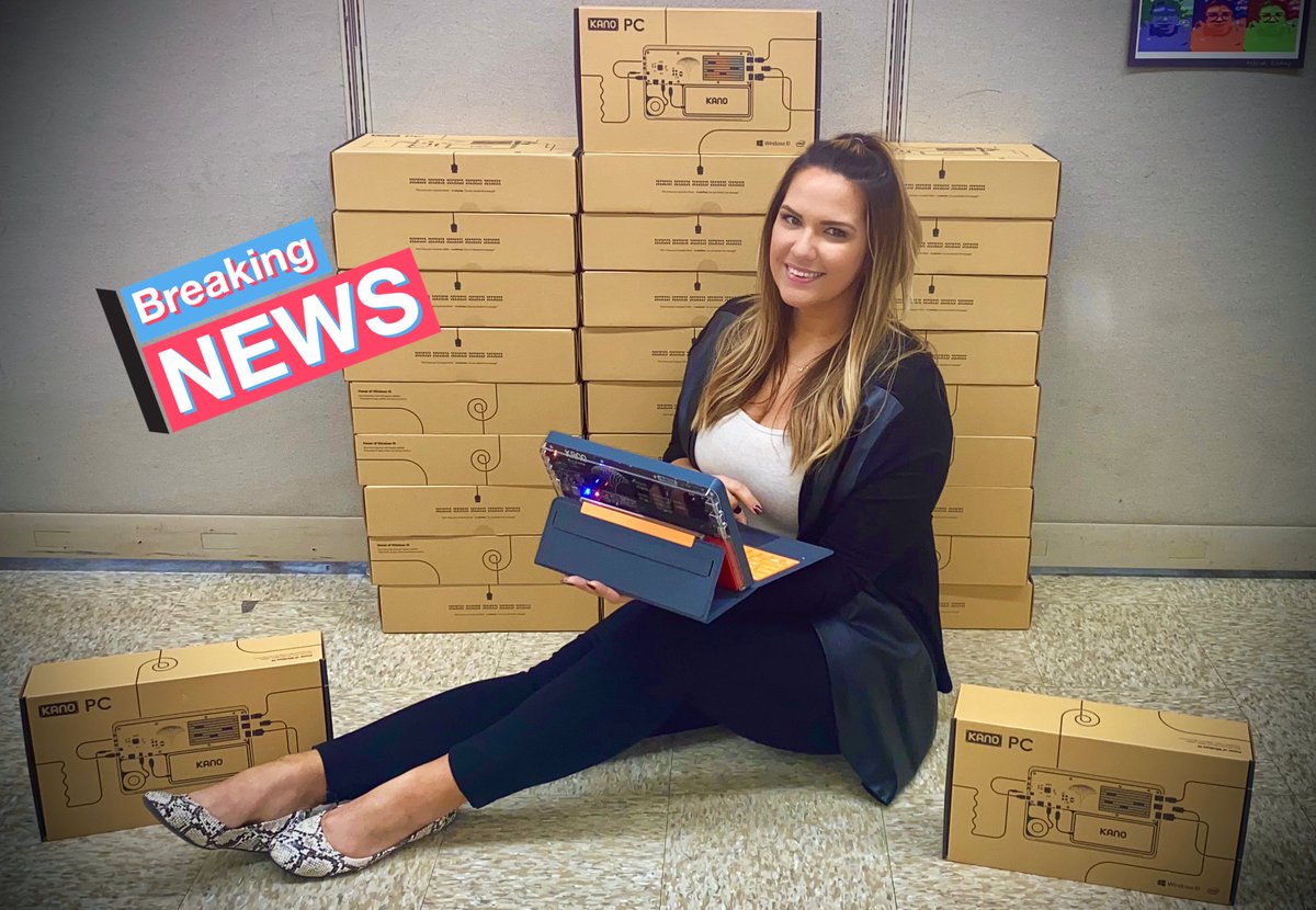 🌟Exciting to have received all 30 devices today and to be venturing into <a href="/TeamKano/">KANO</a> technology adoption program! Can’t wait to get started! 🌟#EdTechOB #KanoPC #buildyourowndevice #coding #jsms #salkstrong 

Here we go... 💻