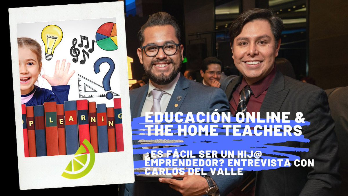 ¿Impartir clases en línea es sencillo? Existe una #startup en México que conoce sobre estos retos y la necesidad de aumentar espacios académicos digitales: <a href="/HomeTeachersmx/">The Home Teachers</a> Tuve entrevista con su CEO <a href="/hijoemprendedor/">Carlos Del Valle</a> . Ya disponible #AbogadoYoutuber youtu.be/abKkiULh5Bw