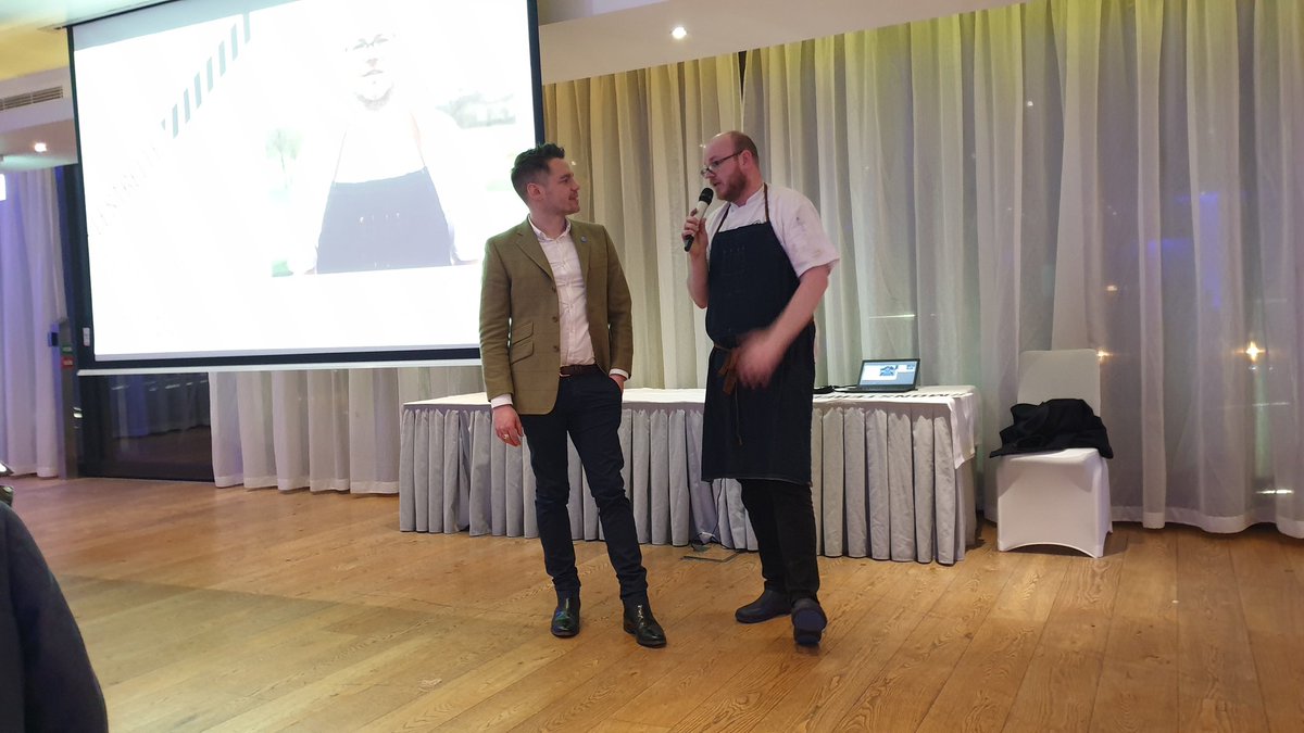 AHDB_Potatoes's tweet photo. #AdamLestrelle talked about the latest trend in the #food industry, #monsterfries, the importance of using the right variety of #potatoes and the amazing quality of the potatoes delivered by the British growers 🙌 https://t.co/1PxGxKYPtN