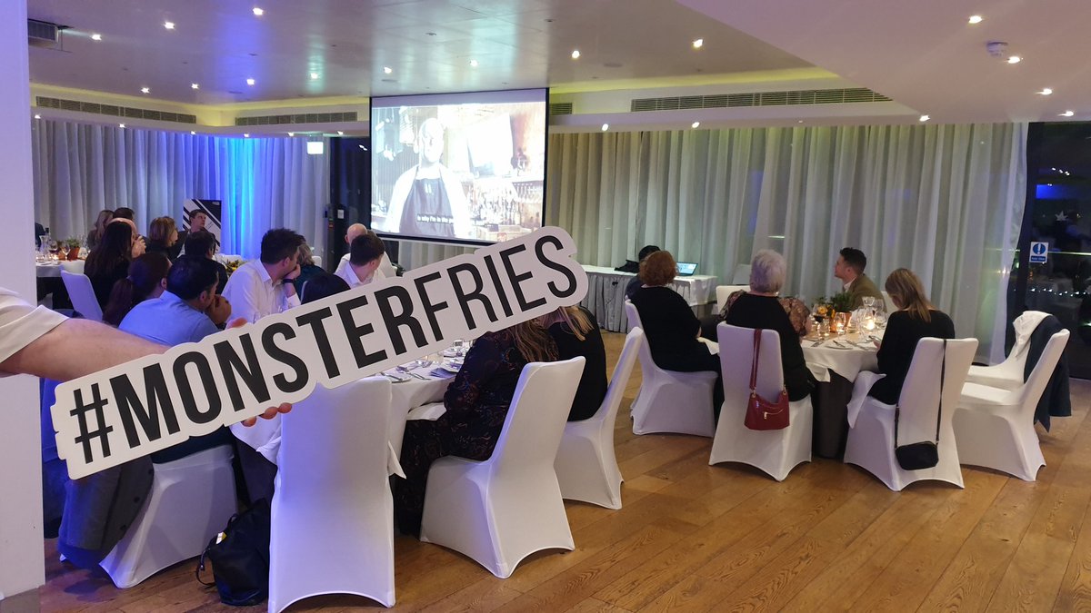 AHDB_Potatoes's tweet photo. #AdamLestrelle talked about the latest trend in the #food industry, #monsterfries, the importance of using the right variety of #potatoes and the amazing quality of the potatoes delivered by the British growers 🙌 https://t.co/1PxGxKYPtN