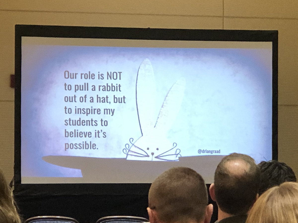 Teachers, we don’t need to be magicians; we have to believe in the magic created in the classroom when inspiring our students to believe in endless possibilities. <a href="/drlangraad/">Nathan Lang-Raad, Ed.D.</a>  #IDEACon2020 #IDEAcon