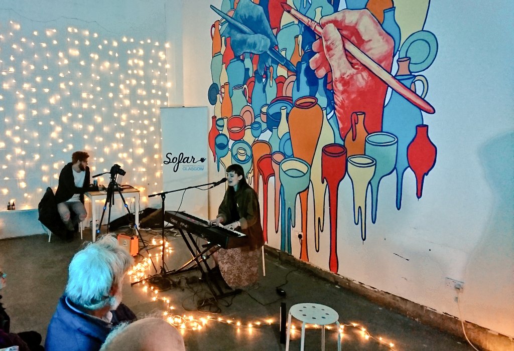 SofarGlasgow's tweet photo. Final act tonight is Katie Mackie!
#sofarsounds #sofargla #glasgow #gig https://t.co/ZGS6hErWbO