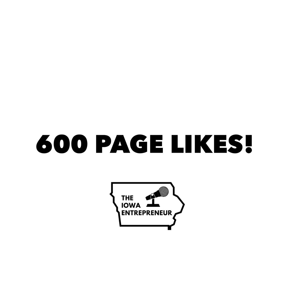We reached 600 page likes on Facebook! Thank you for helping me share my message about Entrepreneurship! ❤️