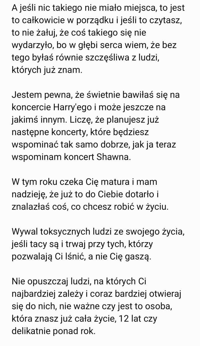 stvlessmile's tweet photo. #comebacktomyself
jeśli czytam to ja z przyszłości to znów przepraszam Cię, że musisz tyle czytać, ale tak jakoś wyszło.
I zapomniałam tam dodać, że mam nadzieję, że przez ten rok zjadłaś dużo dobrego żarełka :3
miłej lektury, słońce 🌻 https://t.co/gEoUMXsbZE