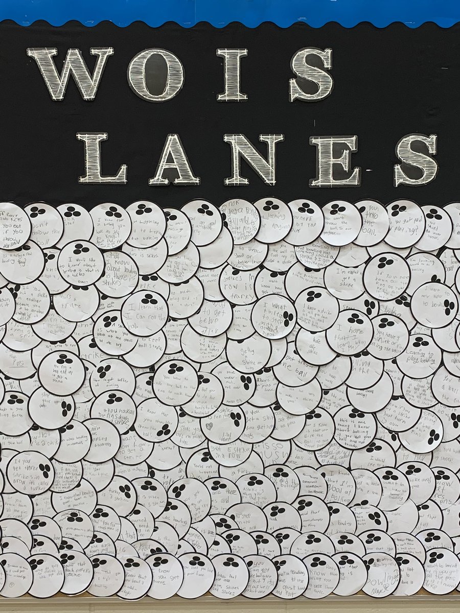 MikeVerzani's tweet photo. WOIS Lanes are now open! Students discussed “what they know” and “want to know” about bowling 🎳 #D76diamonds #bowling #pe https://t.co/M6xgYExrK2