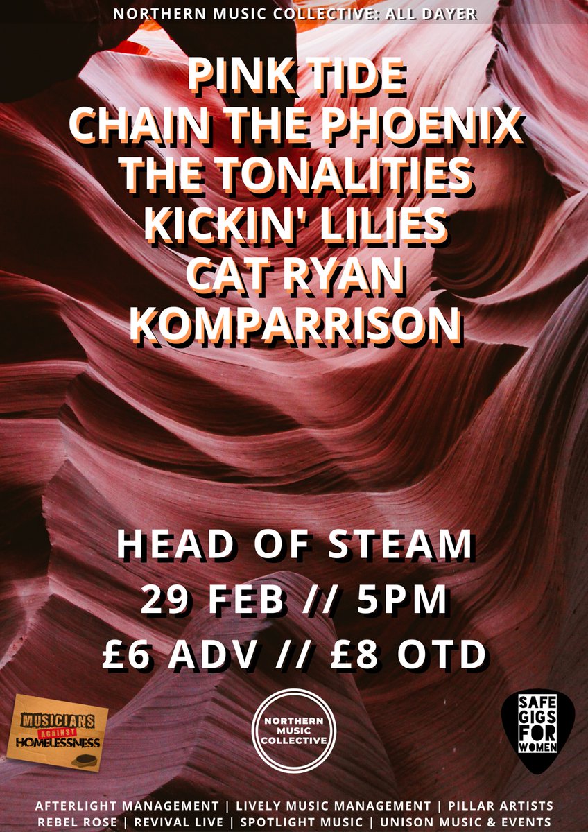 kicking off the year in style on Saturday with this top notch <a href="/NMC_Collective/">Northern Music Collective</a> All Dayer at <a href="/HOS_Newcastle/">Head of Steam Newcastle</a>.

Info &amp; Tickets: facebook.com/events/6055571…