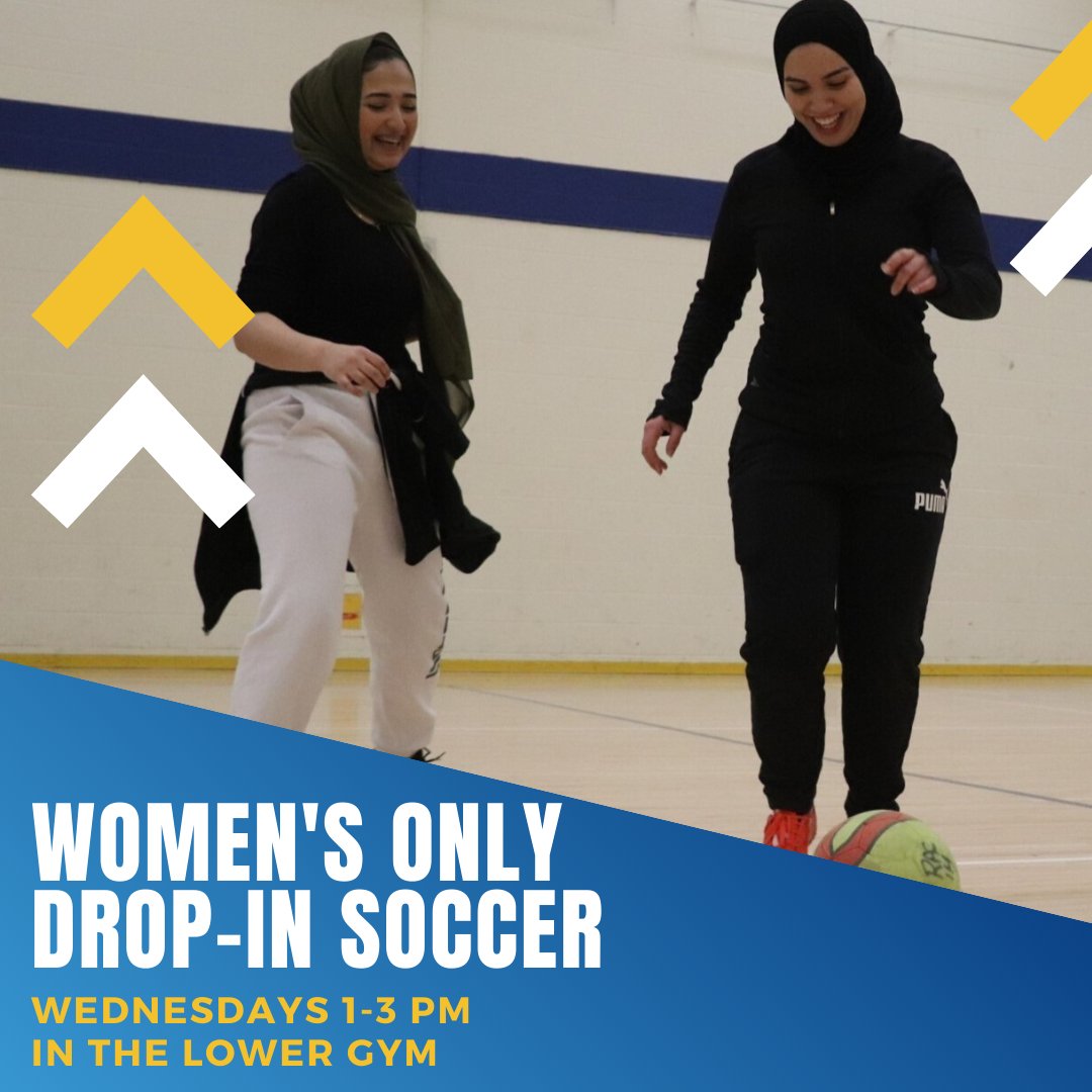 recreationtmu's tweet photo. Ladies, Check it out! 🙋Ryerson Recreation offers Women's Only Soccer every Wednesday (no matter your skill level). Come and drop by! ⚽#MoveYourWayToWellness
#ryerson #ryersonuniversity #ryersonu #ryersonrams https://t.co/vNfjd1qA3G