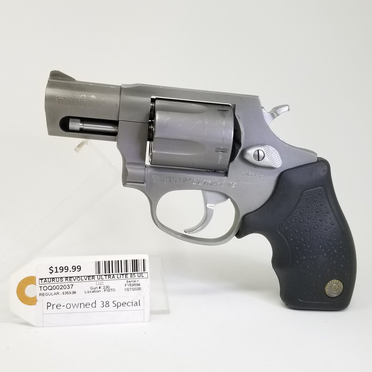 TopGunPawn's tweet photo. Taurus M85 Ultra-Lite .38 Special Double-Action Revolver! ๐ Ultra-fast. Ultra-reliable. Ultra-lightweight.
โข
The #Taurus #Model85 Ultra-Lite Double-Action #Revolver is an affordable & reliable self-defense gun that's easy to operate, & quick to deploy in an emergency. ๐ซ๐ก https://t.co/LrLJzCqSML