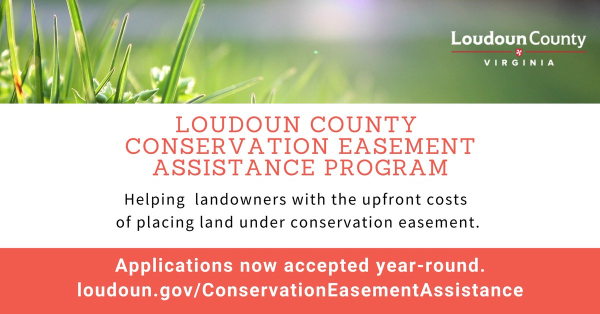 LoudounCoGovt's tweet photo. #Loudoun County is now accepting applications for the Conservation Easement Assistance Program year-round. Details here: https://t.co/wpV0Xz64M9 https://t.co/fyt3gs5rea