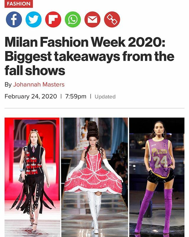 JohannahMasters's tweet photo. Milan Fashion Week Wrap 👠👗👛 @nypost (link in bio) https://t.co/gyeikctnso