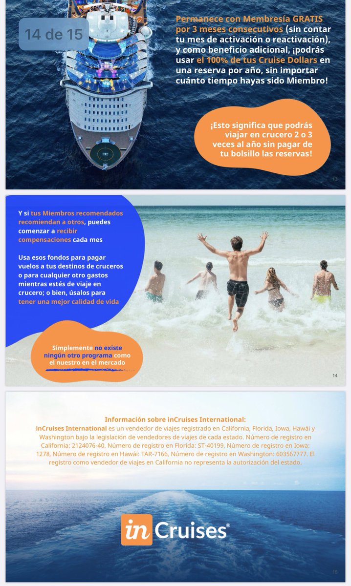IncrusesC's tweet image. Si quieres viajar en cruceros  a mitad de precio y ganar dinero viajando pregúntame como mi whatssap 👉bit.ly/2HdaWYg