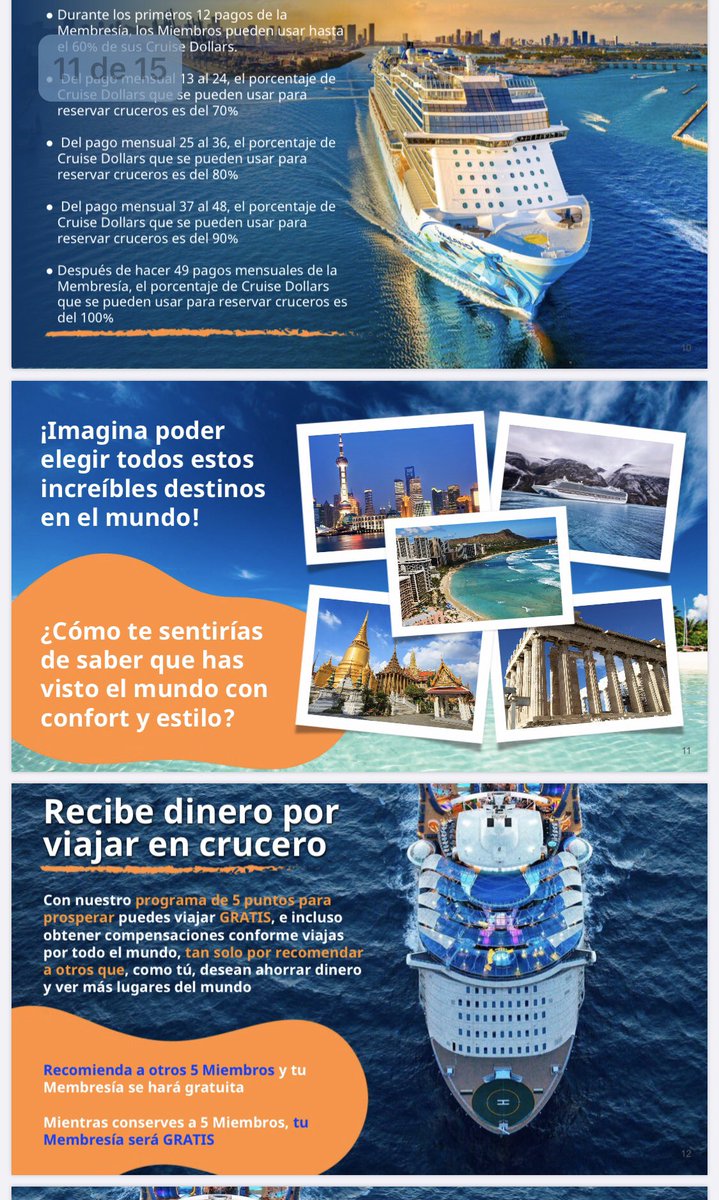 IncrusesC's tweet image. Si quieres viajar en cruceros  a mitad de precio y ganar dinero viajando pregúntame como mi whatssap 👉bit.ly/2HdaWYg