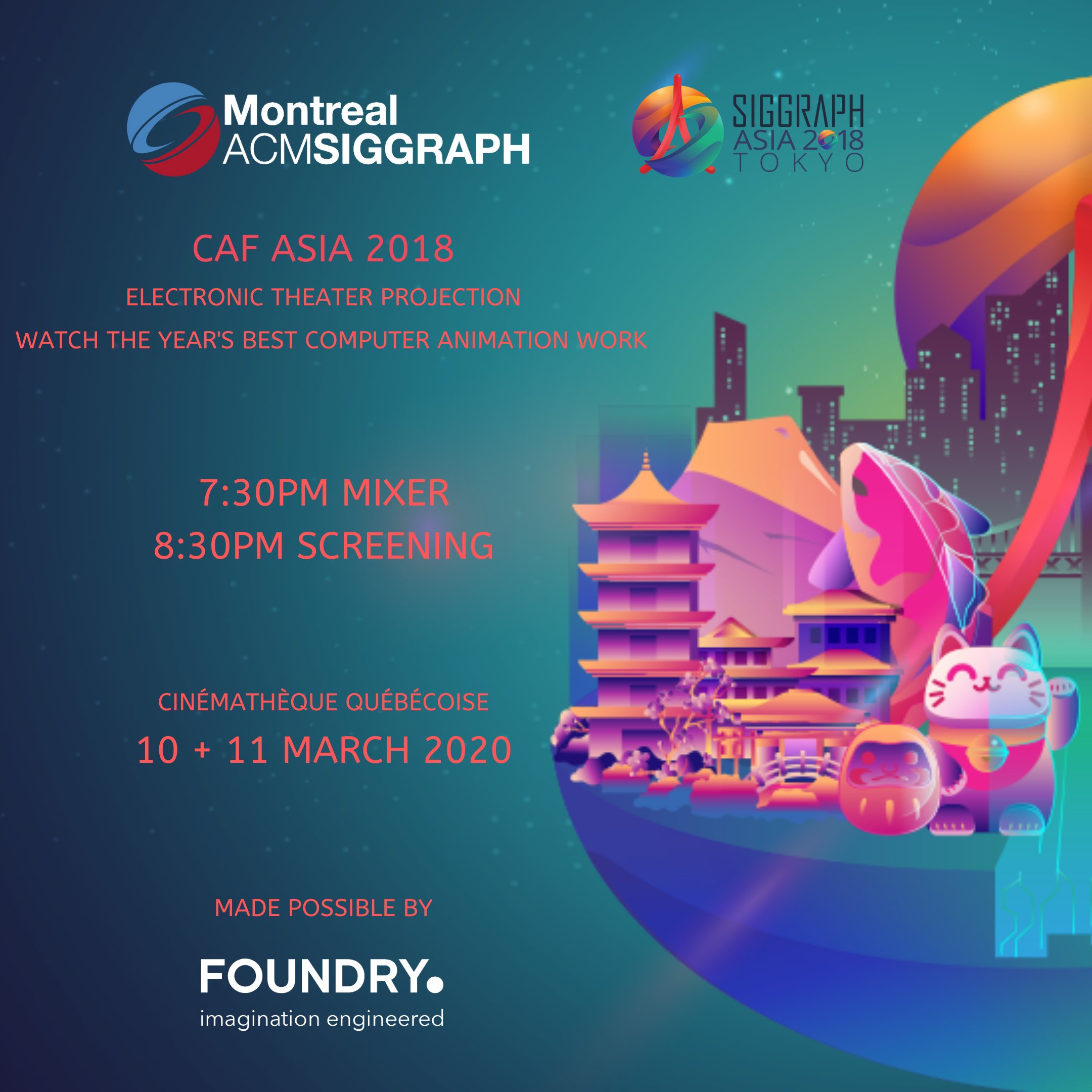 ACM SIGGRAPH Montréal (mtl_siggraph) / Twitter