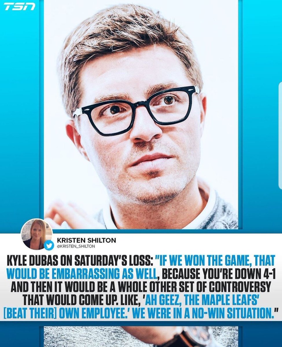 Statement from Kyle Dubas reported by @tsn and <a href="/kristen_shilton/">Kristen Shilton</a>. With all of the <a href="/MapleLeafs/">Toronto Maple Leafs</a> struggles do you think this would have been an issue if they had beaten the <a href="/Canes/">Carolina Hurricanes</a>? #TuesdayThoughts #hockey