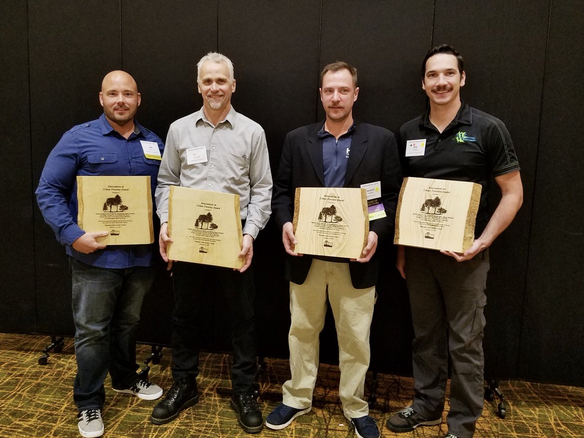 🌳Congrats to our Forestry Services Manager Randy Krouse and industry partners for the Innovation award from <a href="/WDNR/">Wisconsin DNR</a> Urban Forestry Council! They developed the nation’s FIRST Arborist Apprenticeship, creating a pathway for moving new employees into skilled workers. 🌲