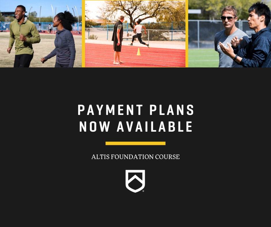 ALTIS's tweet photo. Payment plan now available for the Foundation Course‼️
Our goal with the Foundation Course is to impact as many coaches as we can. We are proud to announce that we now have payment plans available so you can enroll choosing what works best for you!
https://t.co/ly1vanDVlb https://t.co/s3nxyGF0Dz