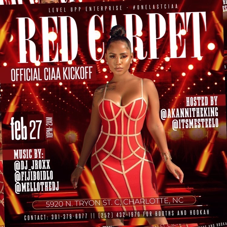 nnaassiaa's tweet photo. #LevelUppEnt OFFICIAL CIAA LINE-UP (18+ )
THURSDAY: #MaxKappacity
Hosted By: The NUPES
https://t.co/Yr437E2N9O
FRIDAY: #REDCARPETCIAA
COLLEGE UPSCALE/FLY
https://t.co/XLc0tMSmpa
SATURDAY: #GREEKSGONEWILD
https://t.co/SAyNxHVQG4 https://t.co/gb0mhyWfcJ