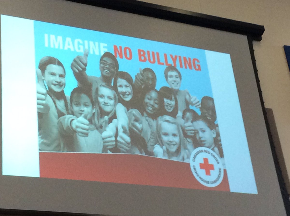 MYTeamEHL's tweet photo. Thanks to @Jhus41 &amp; Mike Edem of  @sskroughriders, @RedCrossSK and the @HarbourLandSch ACT team for teaching about anti-bullying! #PinkDay https://t.co/44VKlyovfw