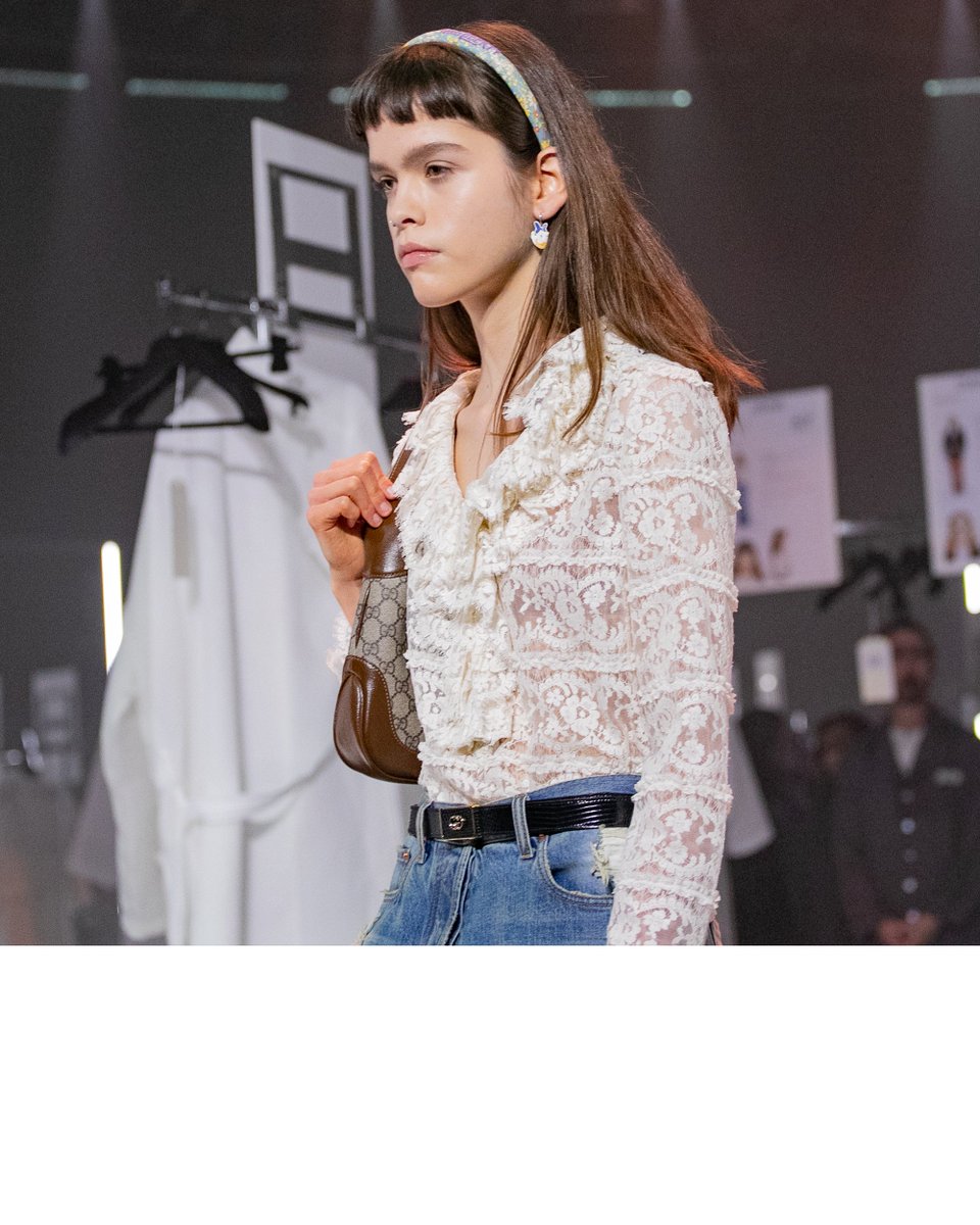 gucci denim headband