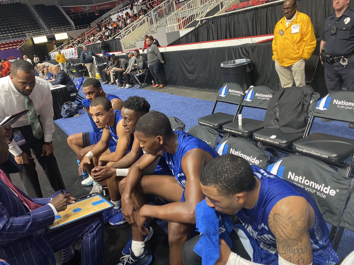 ECSUVikings's tweet photo. MBB: At the media timeout, Vikings trail @ClaflinPanthers  39-37 w/ 14:44 left to play https://t.co/qVd6Sfxv3j