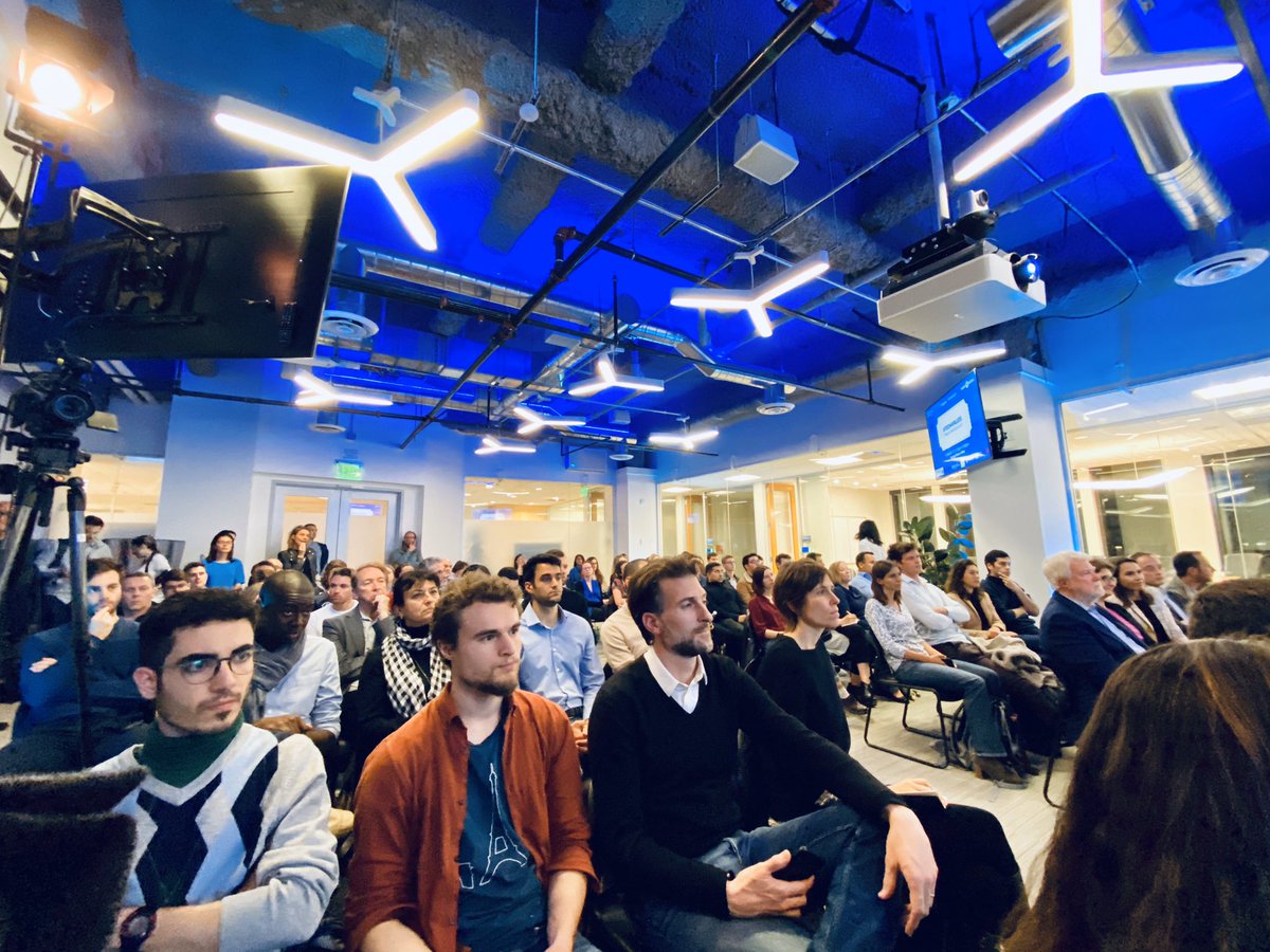 FranceinSF's tweet photo. Tonight at @Orange_SV takes place the #Tech4values evening by @FRdigitale.
Great panels & discussions to imagine together a better usage of tech! https://t.co/HDZFYD93JC