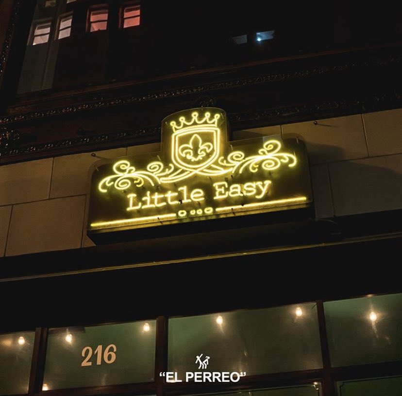 droxxla's tweet photo. What better place to celebrate Fat Tuesday than at a bar themed after NOLA, meet me @ The Little Easy for El Perreo tonight 🐕 #NoCoverAllNight 🥳 https://t.co/LUyRy2BmqW