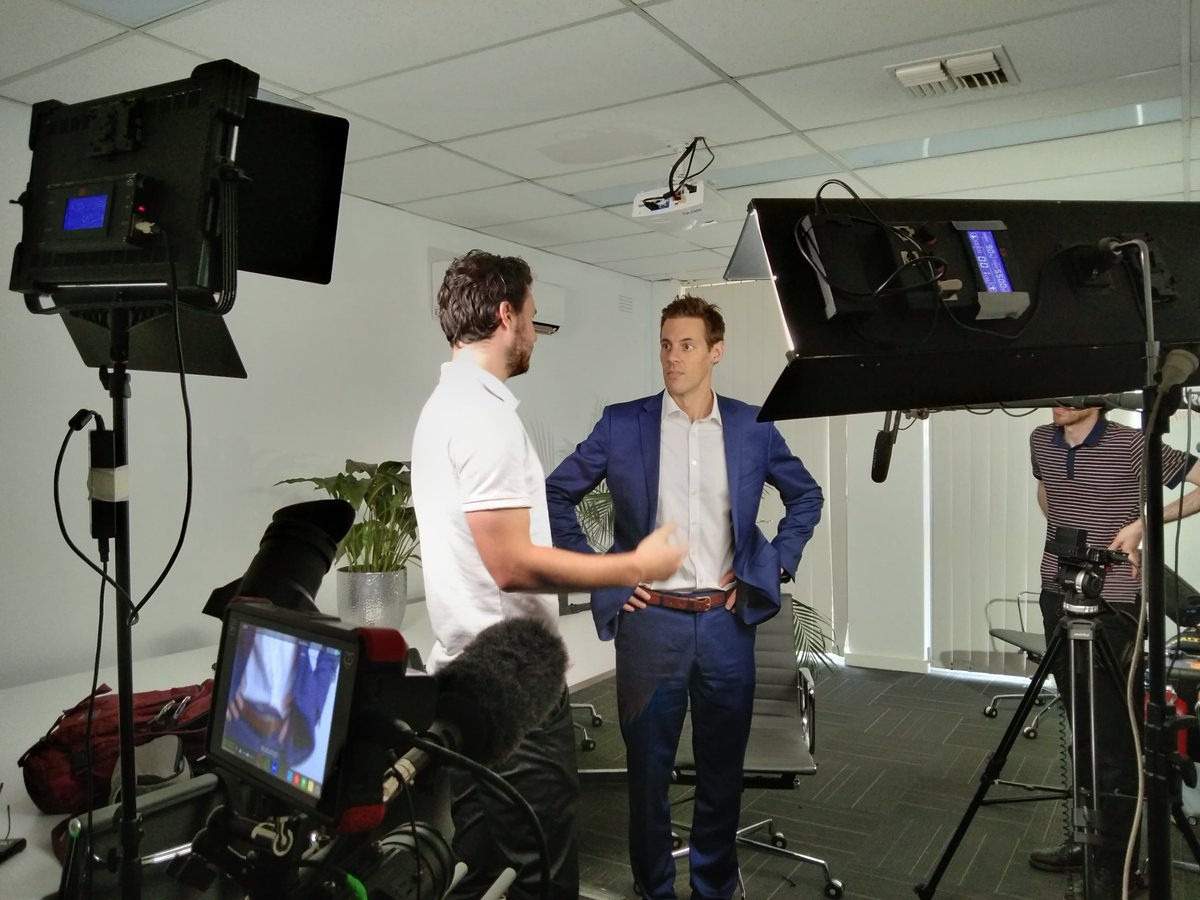 Behind the scenes!

Watch out for our segment on @AnnexMedia 's Industry Leaders tv show where we talk about the energy industry and how it's changed over the years!

Can't wait to share it with everyone on Aurora Community Channel Foxtel!