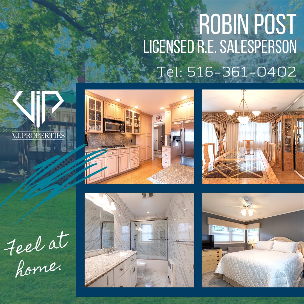 robinfpost's tweet image. Beautiful House for SALE in Rockville Centre🏡

ROBIN POST
LICENSED REAL ESTATE SALESPERSON.

Schedule your Private Showing,  call/text Tel: 516-361-0402

📍319 N Long Beach Rd, Rockville Centre, NY
✔3 BEDROOMS
✔3 BATHROOMS
💲736,000

#JUSTLISTEDNY #HOMEFORSALE #NEWLISTING