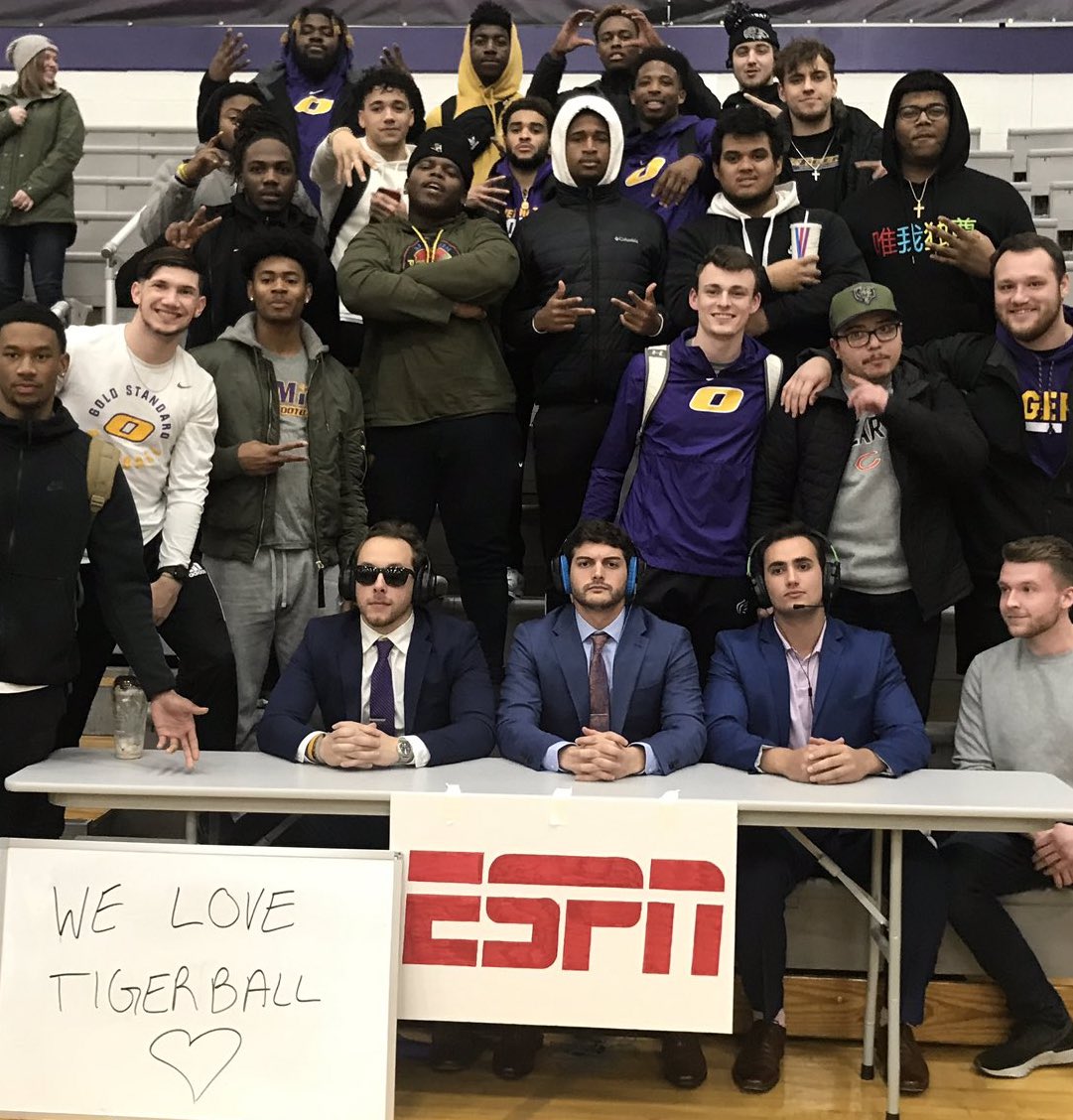 ONUGOLDRUSH's tweet photo. We love TIGERBALL! @ONU_Tigerball #GOLDRUSH https://t.co/IFzxNLleLg