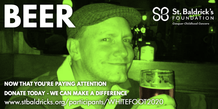 Whitefoot44's tweet image. TIME TO DONATE on my head! 🍀 I can't reach my goal without you. 🍀 I need $1500 more by Saturday, March 7th. 💚 CONQUER CHILDHOOD CANCERS with the @StBaldricks  Foundation! 💚
DONATE HERE: stbaldricks.org/participants/W…