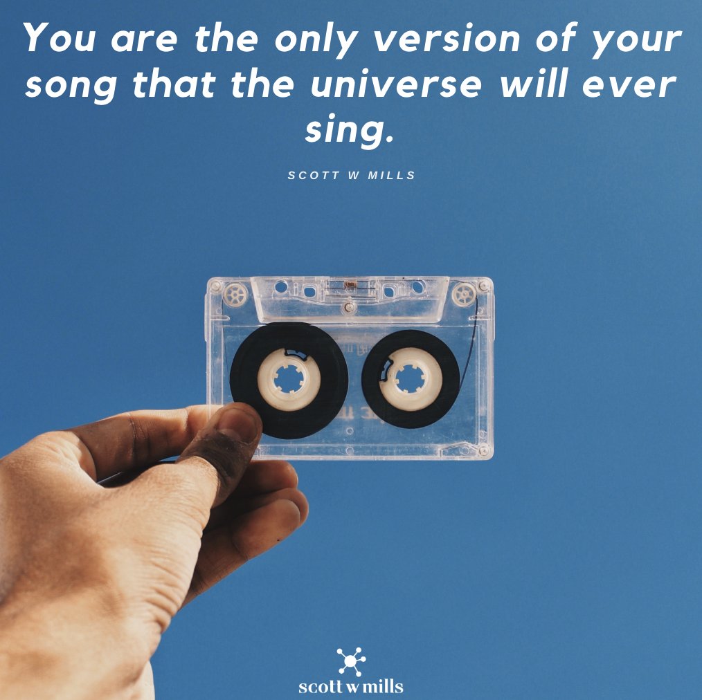 Be you! It's as simple as that 🌍