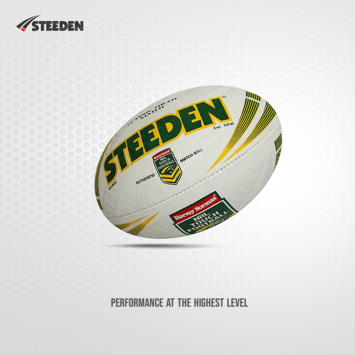 The exclusive NRL touch football match ball! 

Link in bio for more details.