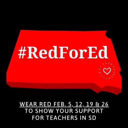 SDEAEducators's tweet photo. Don't forget to wear Red for Ed tomorrow!
#RedforEd #sdedpromise https://t.co/QwywcSJUGs