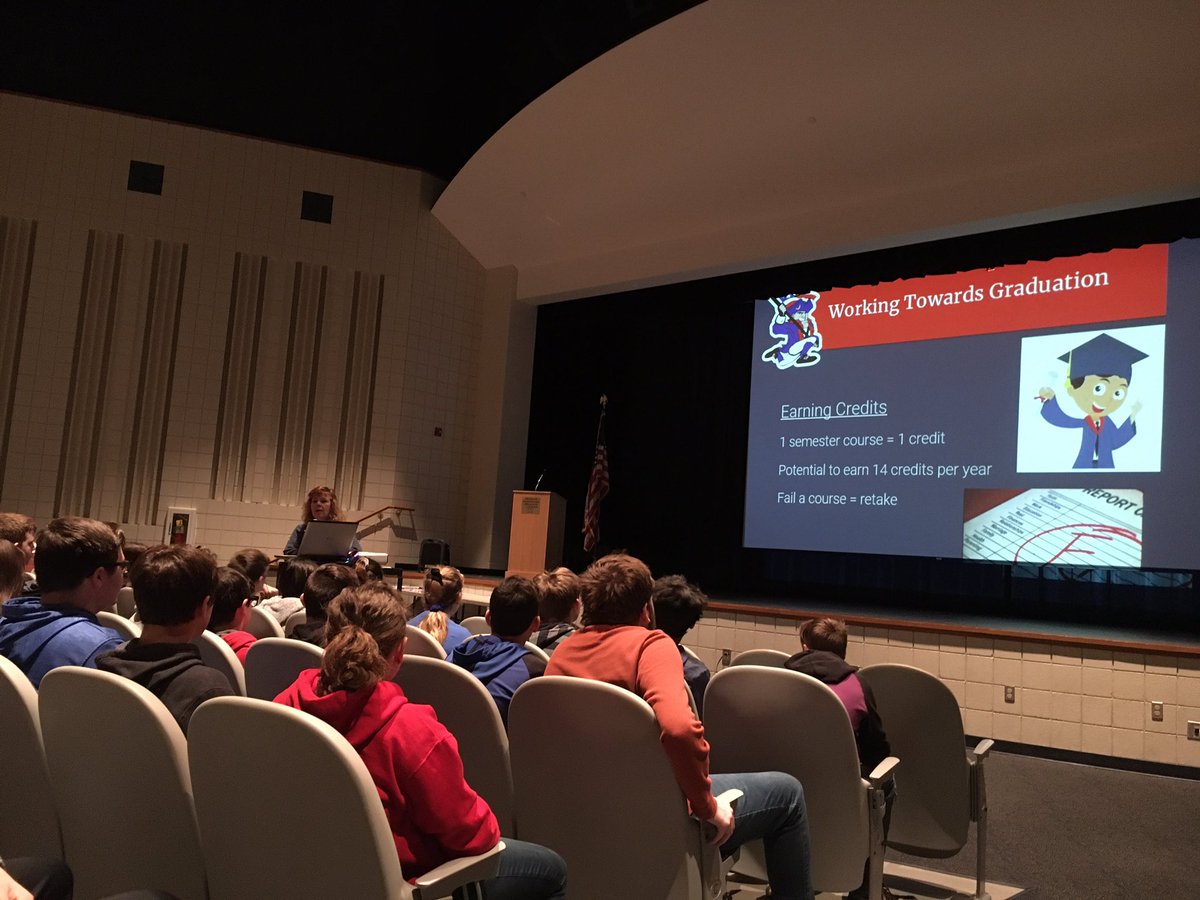 OVMSLaGrange's tweet photo. Special thanks to OVHS and our partners at Hoosier Hills Vocational Center for spending time with our 8th graders today talking about the many opportunities they will have as they enter their high school years! #socsowen https://t.co/KzULQEw2e4