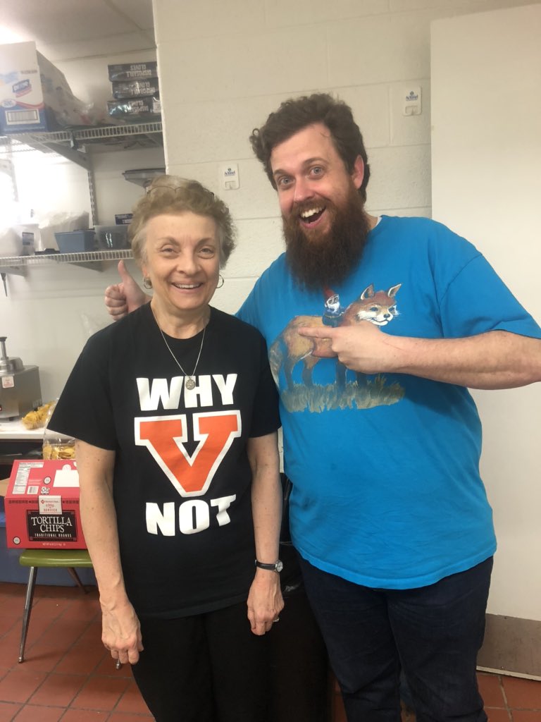 So this is Carol Propst, the best teacher we have in Bristol, VA. This is her last year before retirement. How many tweets will it take to get <a href="/TheRock/">Dwayne Johnson</a> to send us a an autograph for this amazing woman. #propstrocks