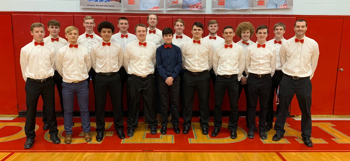 RocketBoysBask2's tweet photo. It’s tourney time!! Tip off at 7 pm @ the Dale vs Grove City Christian!    #redbowties #statement #rocketpride https://t.co/Vv17RoNmG7