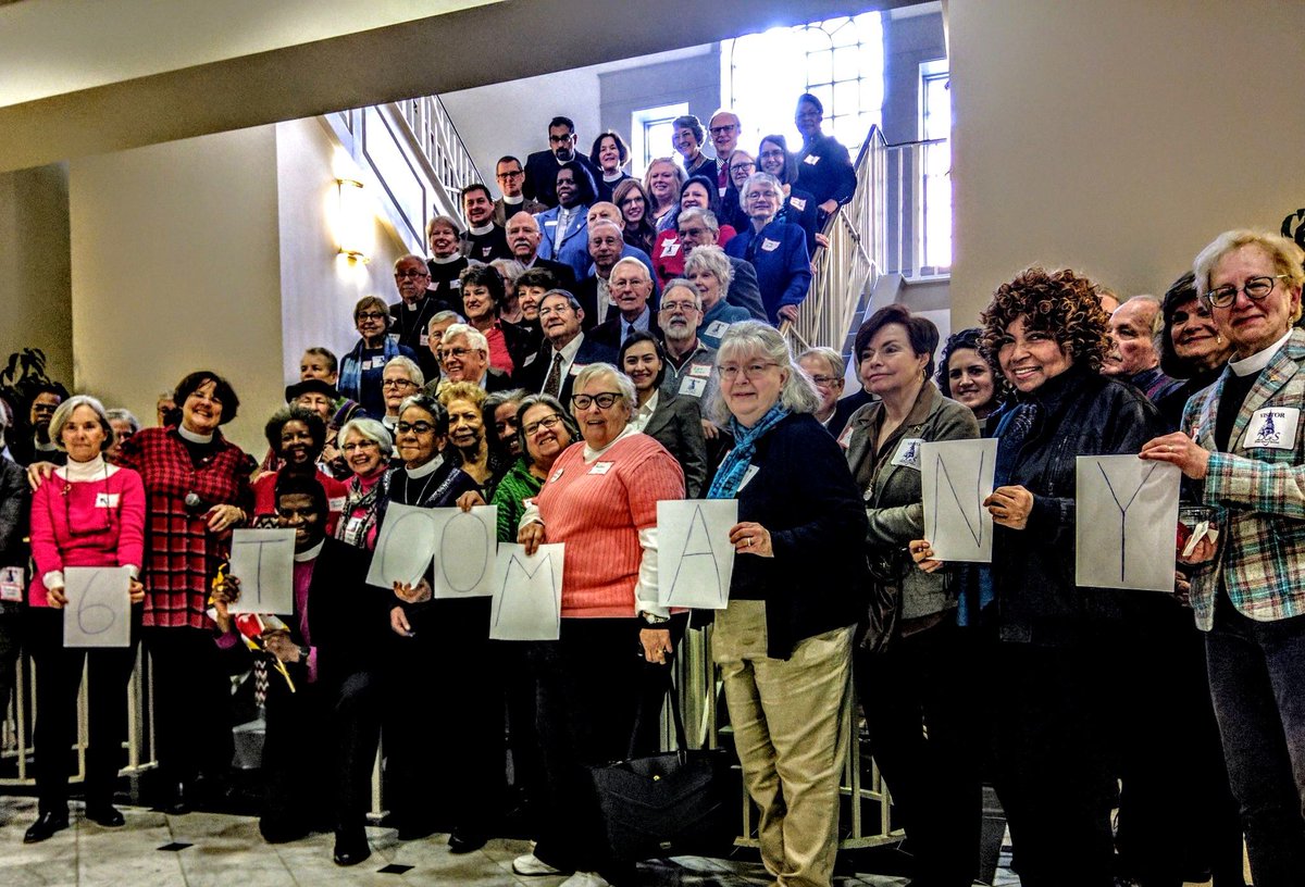 IPLdmv's tweet photo. @sierraclubmd @AugustineMLA @Sen_Klausmeier @AntonioHayes40 @MDSenate @MDClimateCo @IPC_Chesapeake When Maryland Episcopalians gathered to advocate in Annapolis recently, @BpEugeneSutton &amp; good folks from @episcomd &amp; @washdio churches spelled out that six power plants still burning coal in our beautiful state is #6TOOMANY! #AllareCalled #MDGA20 https://t.co/mmP92Pf0X6