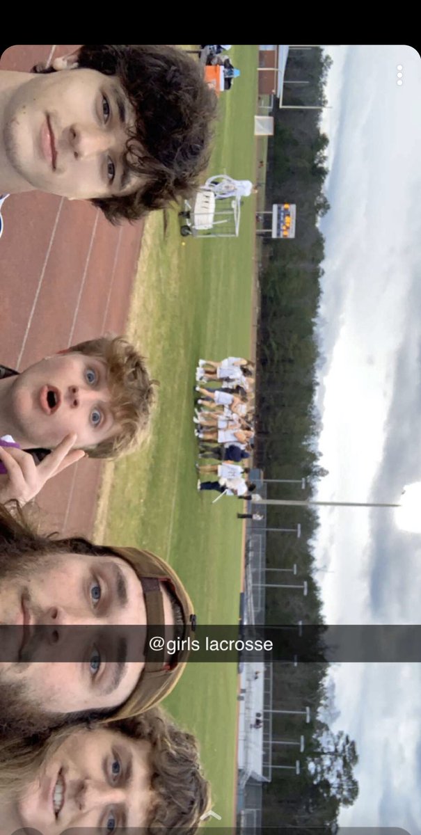Boys lacrosse supporting girls lacrosse after our practice <a href="/BengalCup/">Blythewood Bengal Cup</a>