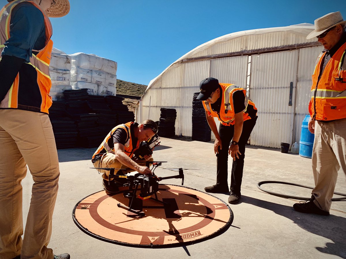 empoweruav's tweet photo. Keeping our employees up-to date in #agriculture #droneTechnology is a priority at #empowerUAV. Here we are teaching how to use the #multispectral @MicaSense #redEdgeCamera. (#flyLegalFlySafe #flyEmpower #womenAndDrones #UAV #drones #viewFromAbove #agricultureLife #farmerLife) https://t.co/SmYRYAcnBV
